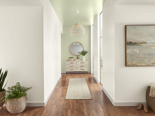 giá sơn tường trong nhà