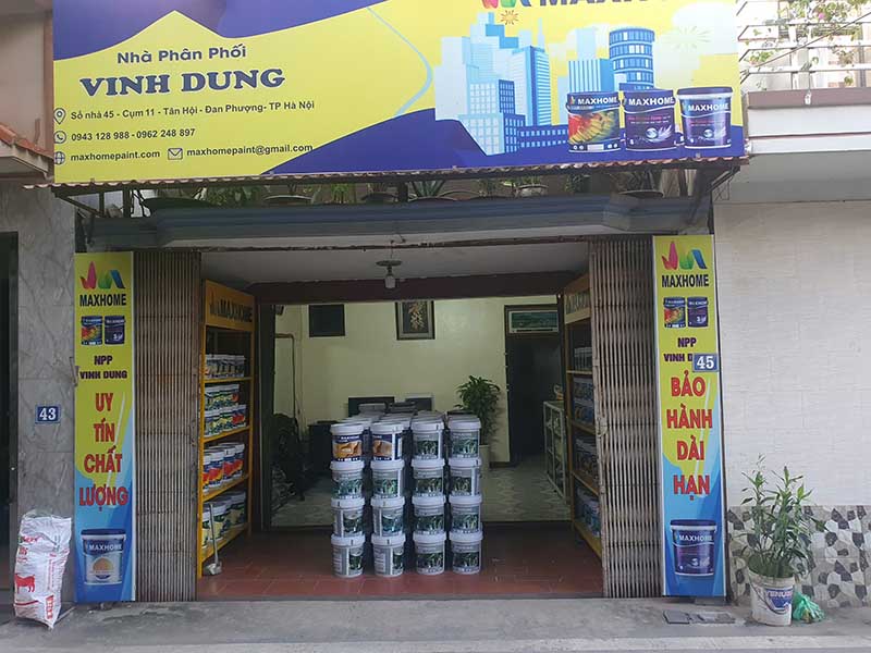 cửa hàng sơn nước gần đây
