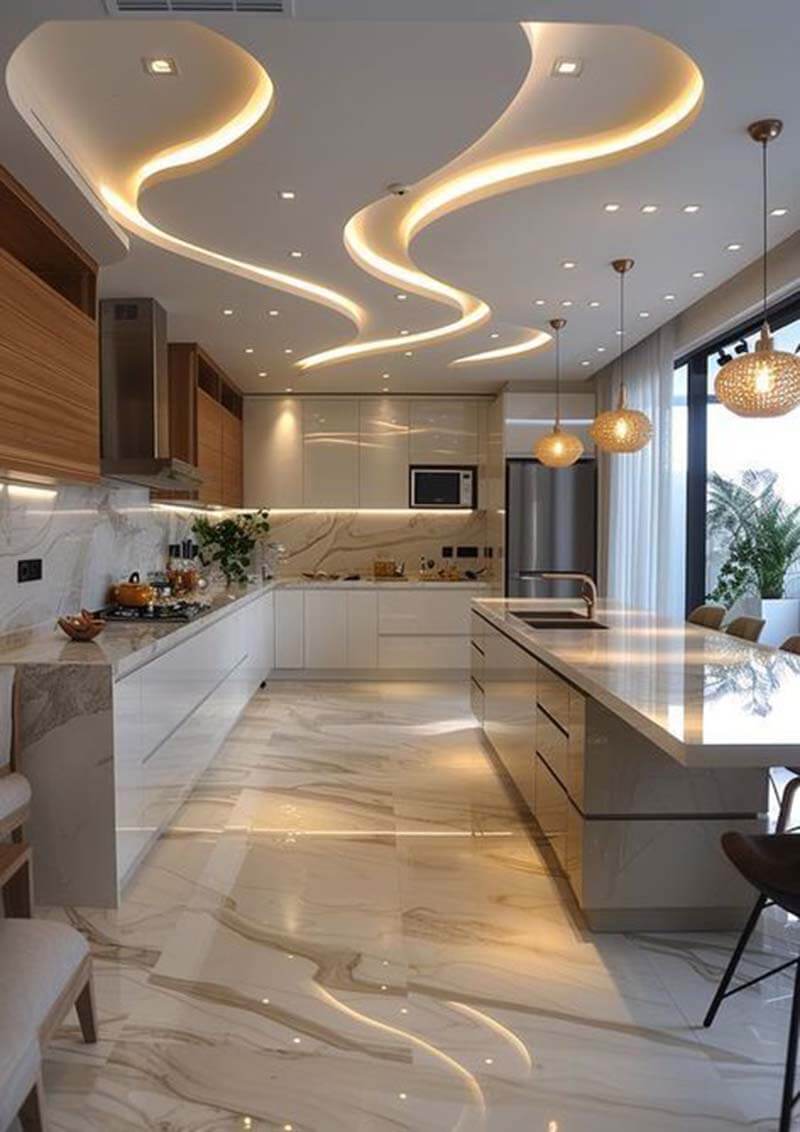 các mẫu sơn trần nhà đẹp