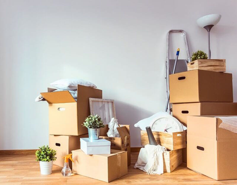 di chuyển đồ đạc trước khi sơn