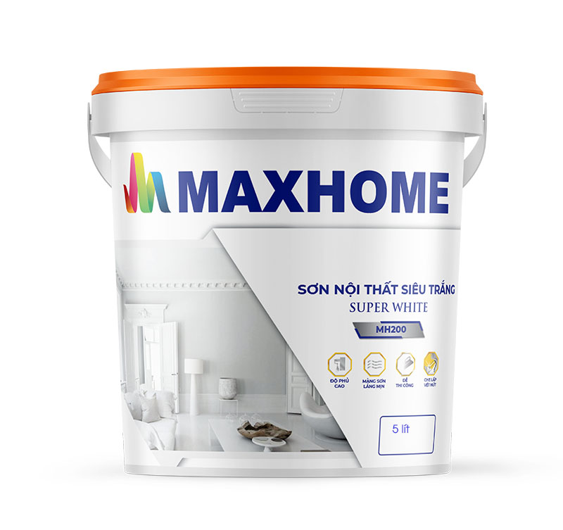 Sơn Nội Thất Siêu Trắng Super White - MH200