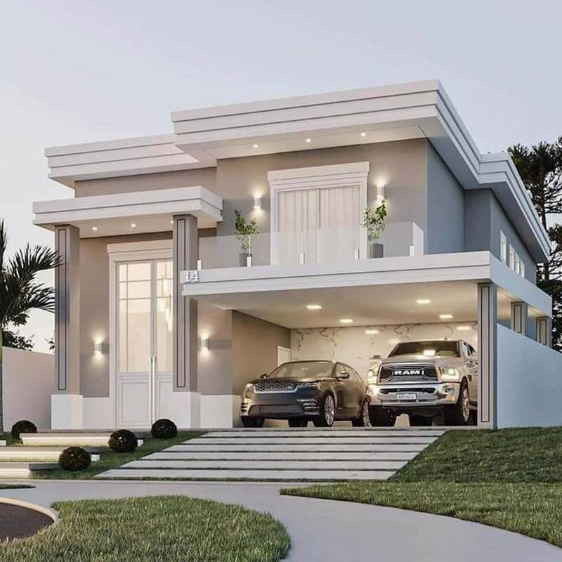 màu sơn nhà đẹp bên ngoài